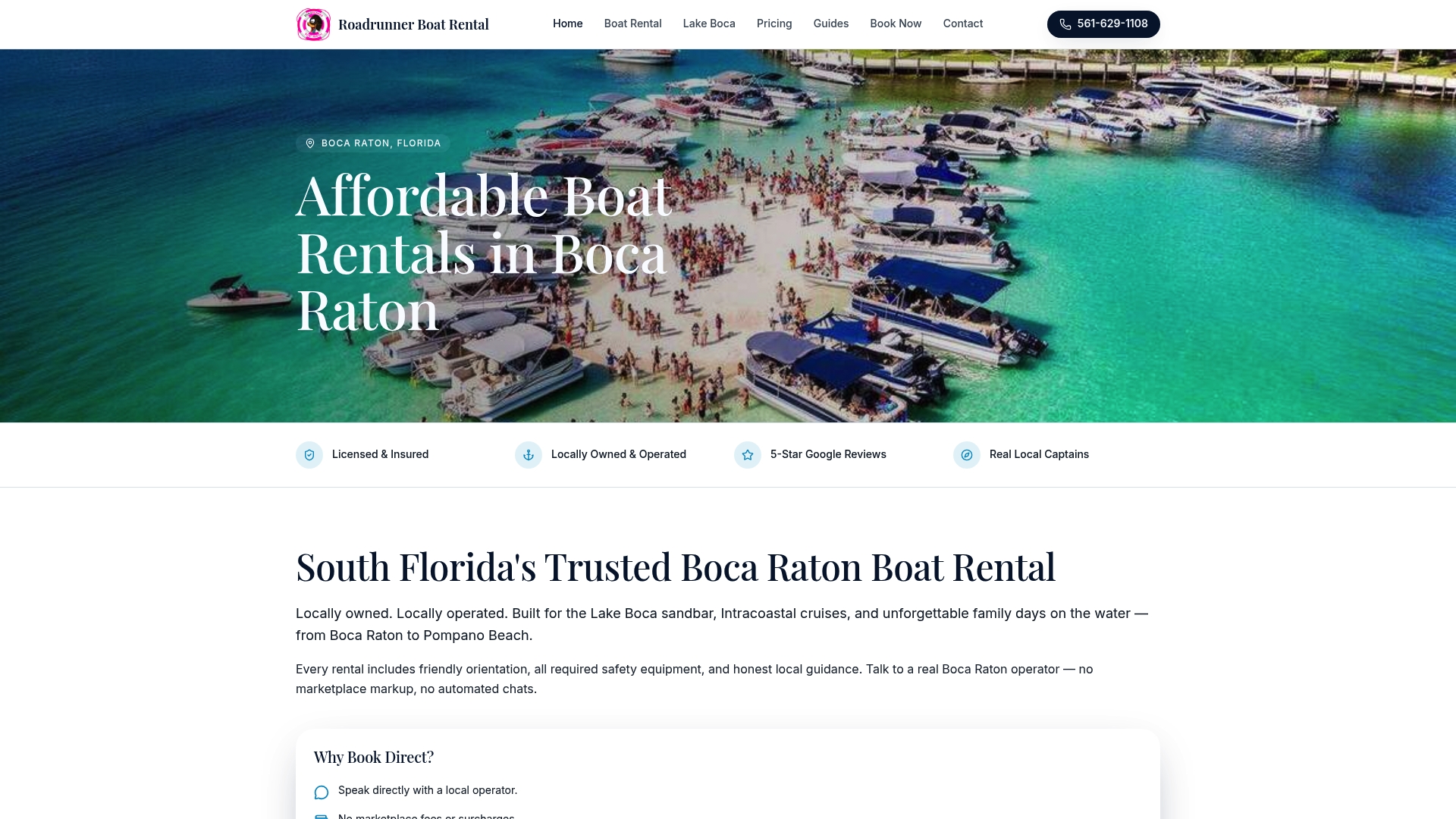 https://roadrunnerboatrental.com