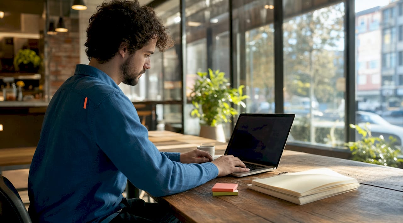 Data scientist using AI for contextual analysis