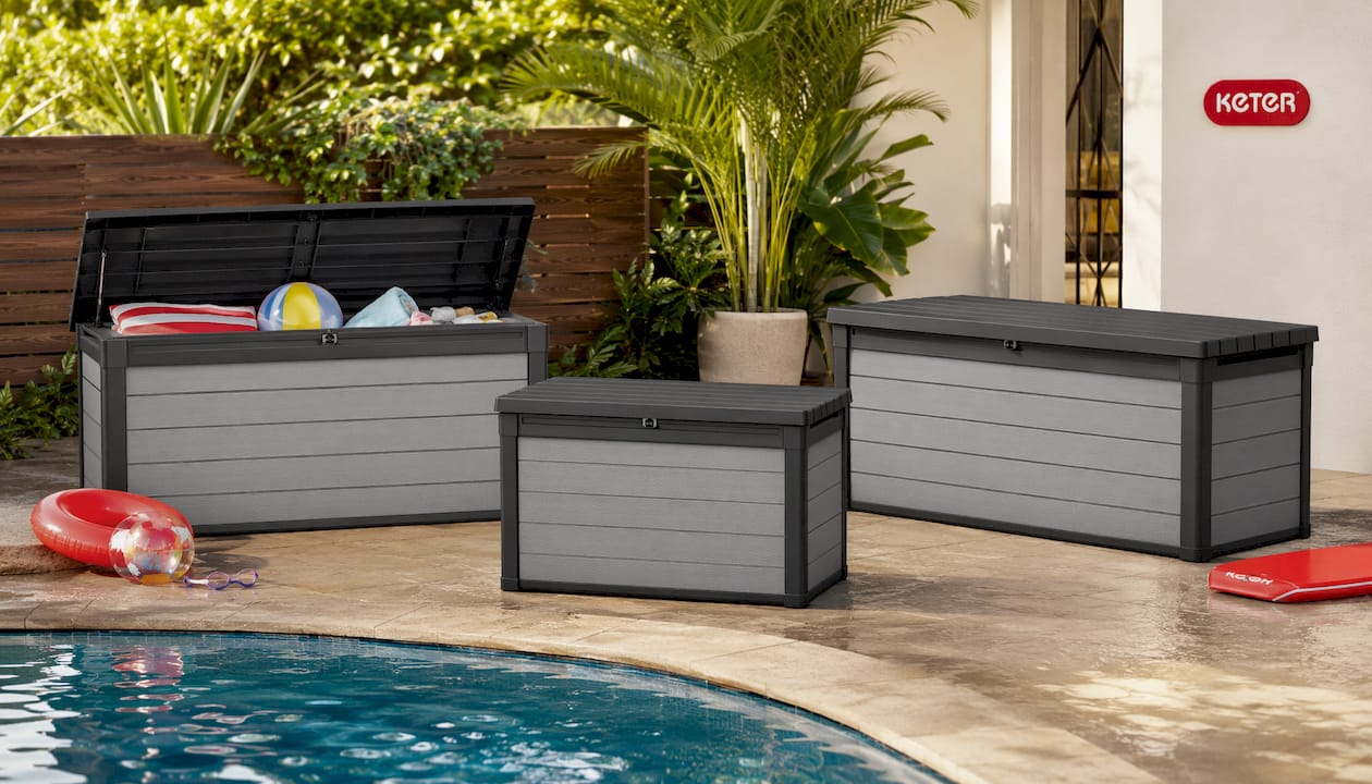 Keter Premier 570L Storage Box - Grey