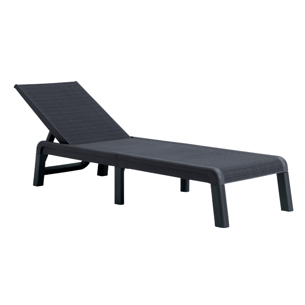 Keter Palma Outdoor Sun Lounger - Graphite