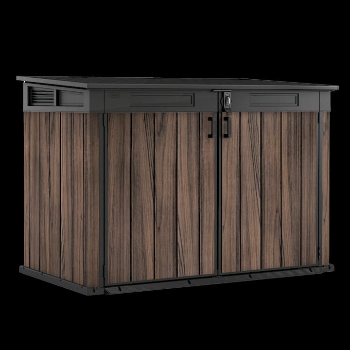 Keter Signature Horizontal Shed - Rosewood Look 2020L