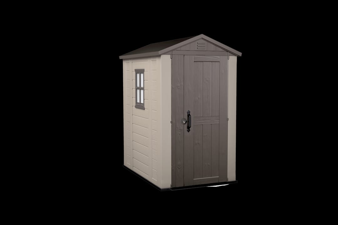 Keter Factor 4 x 6 Garden Shed (1.3 x 1.9m)
