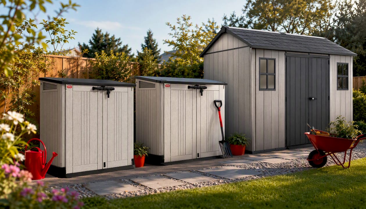 Store It Out Prime Shed with Pistons 880L