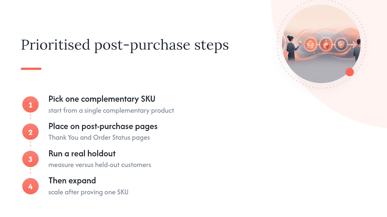 Why most merchants get post-purchase upsells backwards — overview diagram