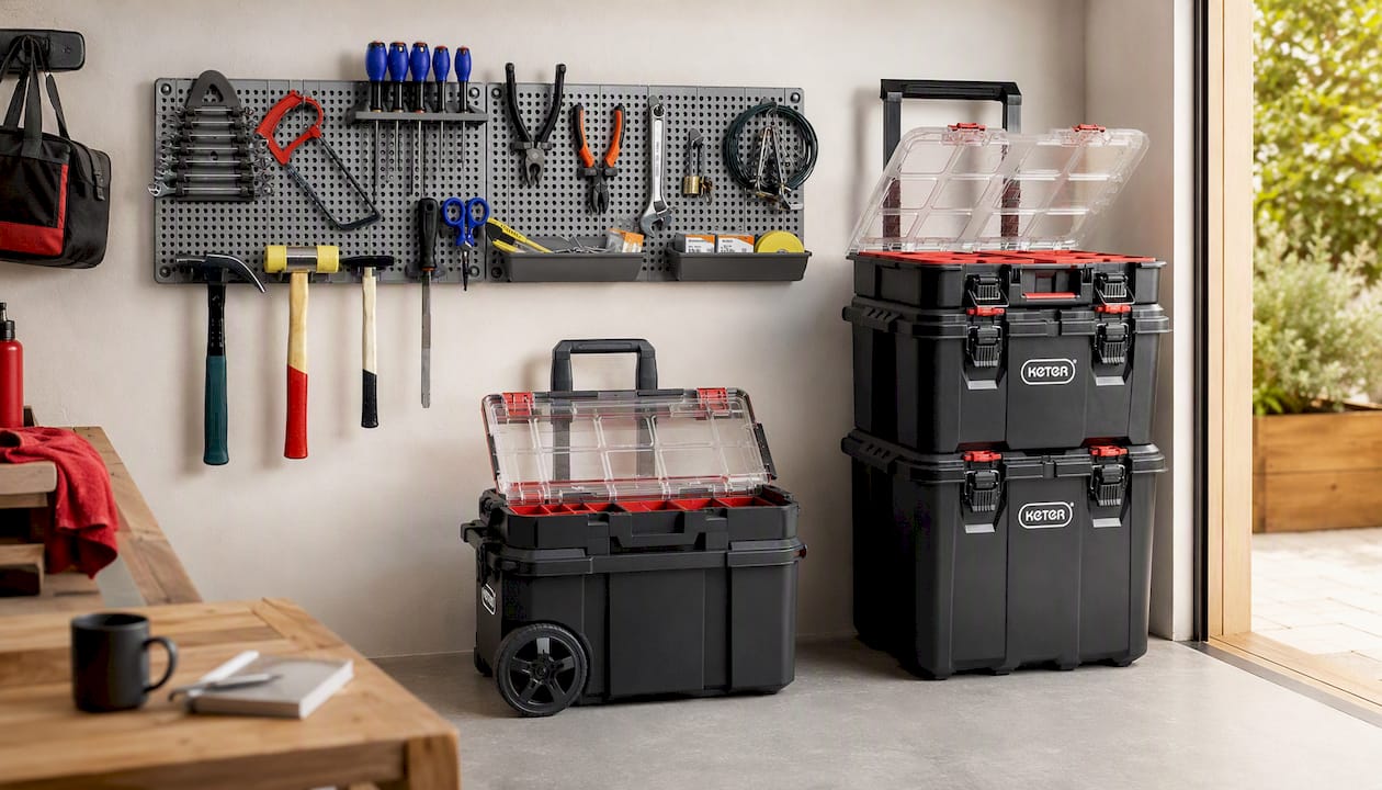 Keter Tool Organizer Pegboard