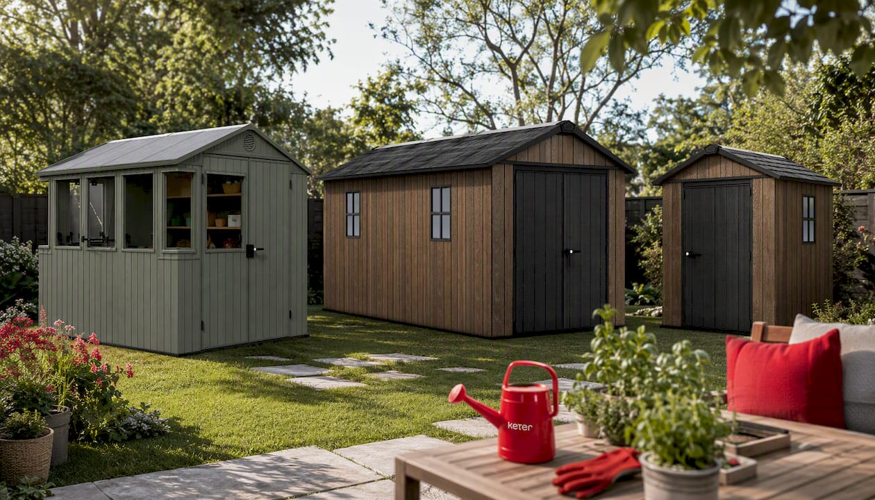 Keter Potting 6x8 Shed - Green (1.9 x 2.4m)