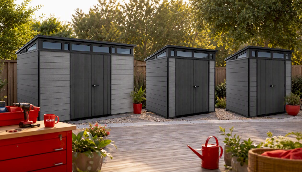 Keter Cortina Garden Shed 11 x7 (3.4 x 2.2m)