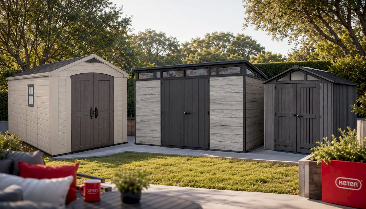Keter Factor 8 x 11 Garden Shed (2.6 x 3.3m)