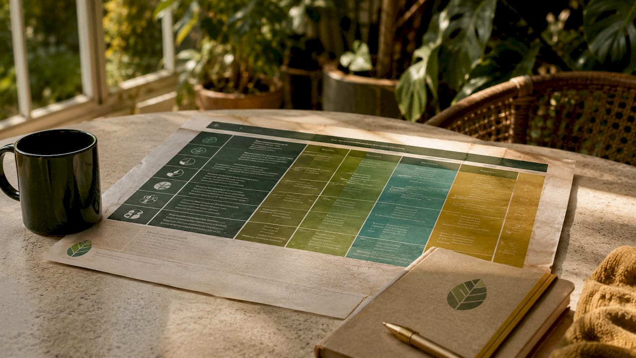 Close-up of ESG controversy severity categories chart