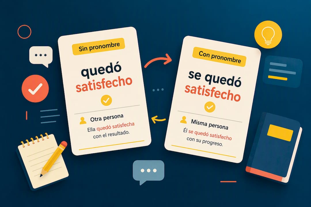 Adjectives paired with 'quedar' and 'quedarse' verbs flashcards