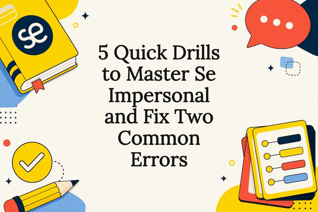 Decorative se impersonal grammar title card