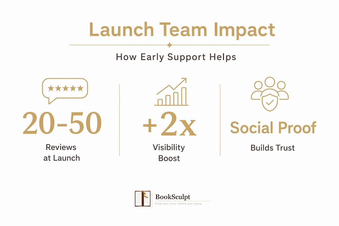 Infographic showing launch team’s impact by the numbers