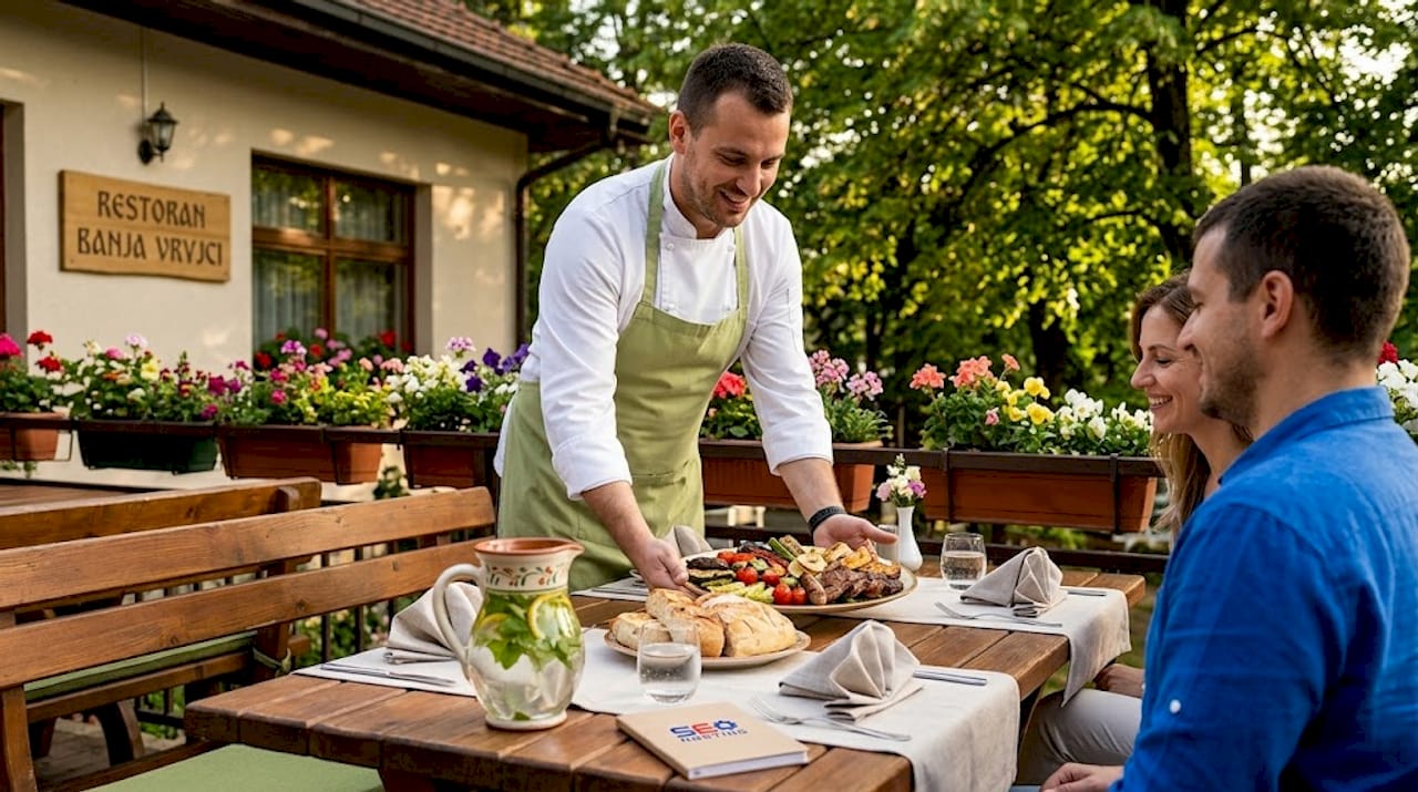 Glavni kuvar hotela svakog dana priprema i poslužuje autentične domaće specijalitete u hotelskom restoranu, pružajući gostima priliku da uživaju u pravim ukusima našeg kraja.