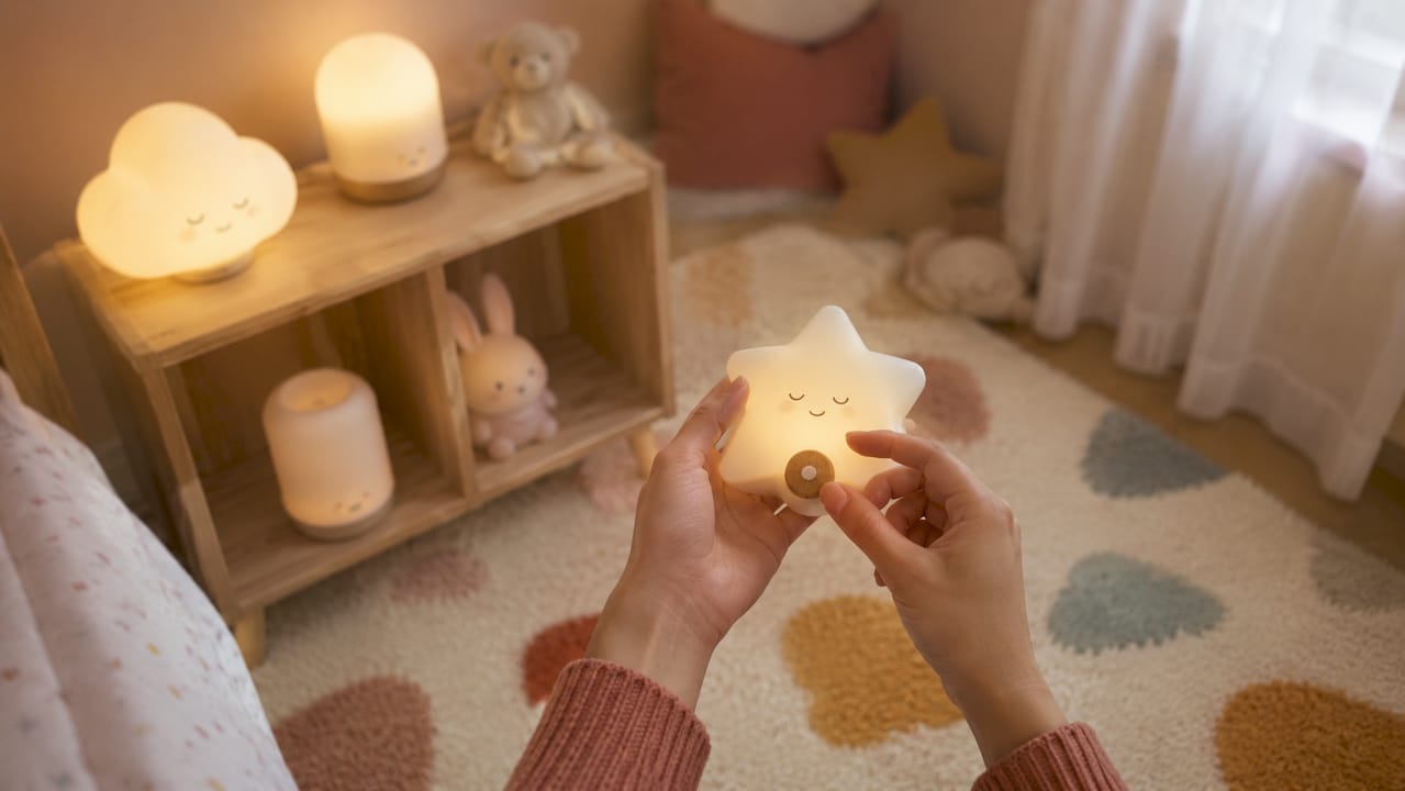 Tour d’horizon des veilleuses pour bébé disponibles en magasin