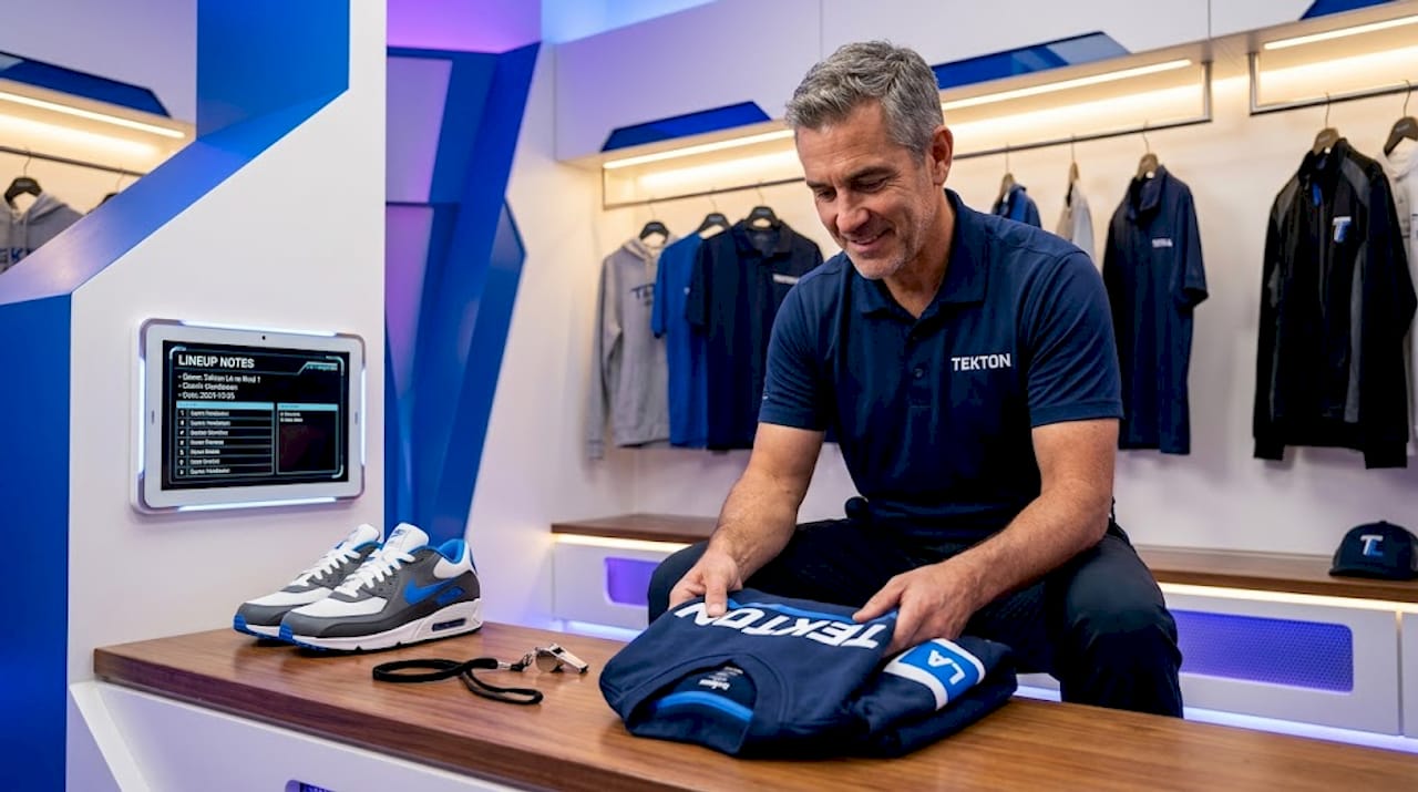 Coach sorting seasonal custom apparel types