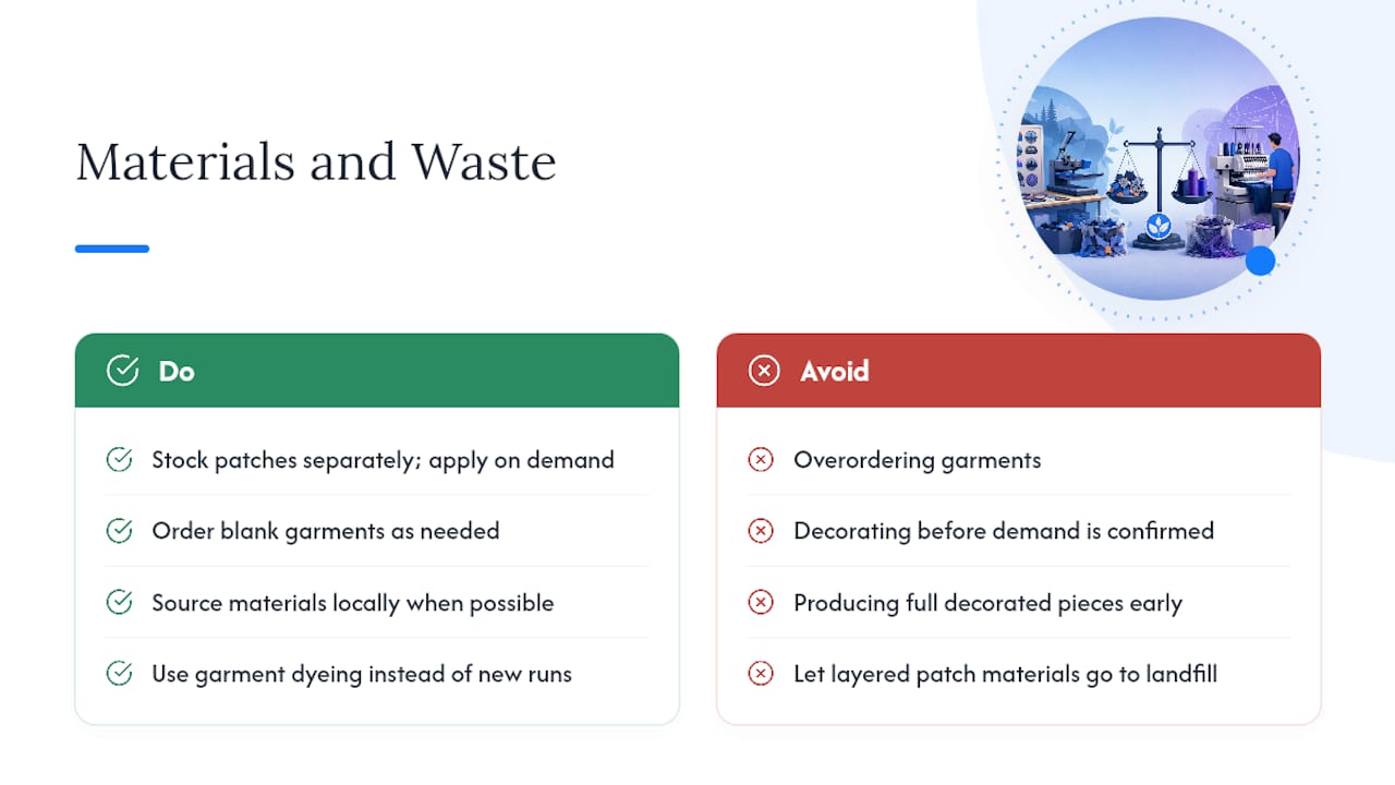 Environmental Considerations: Materials and Waste — overview diagram