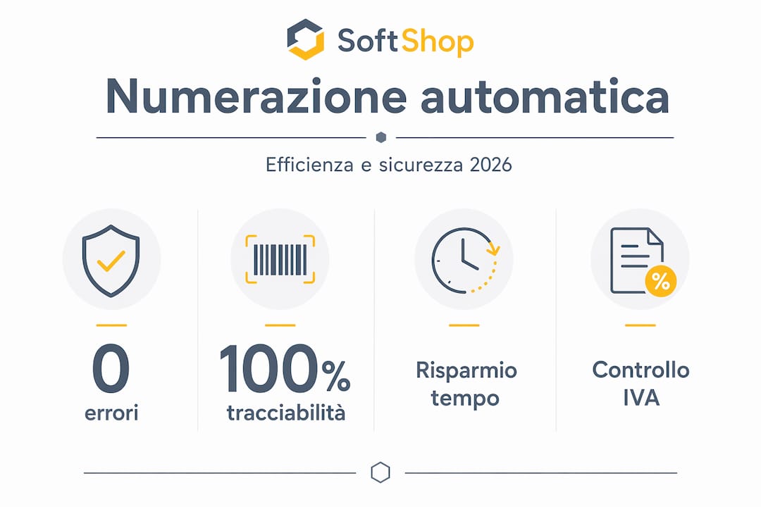 Infografica: tutti i benefici della numerazione automatica