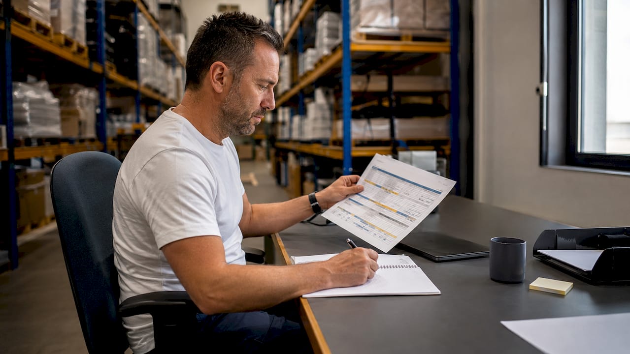 Gestione magazzino per reparto produttivo: guida 2026