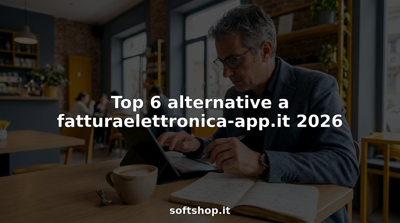 Top 6 alternative a fatturaelettronica-app.it 2026