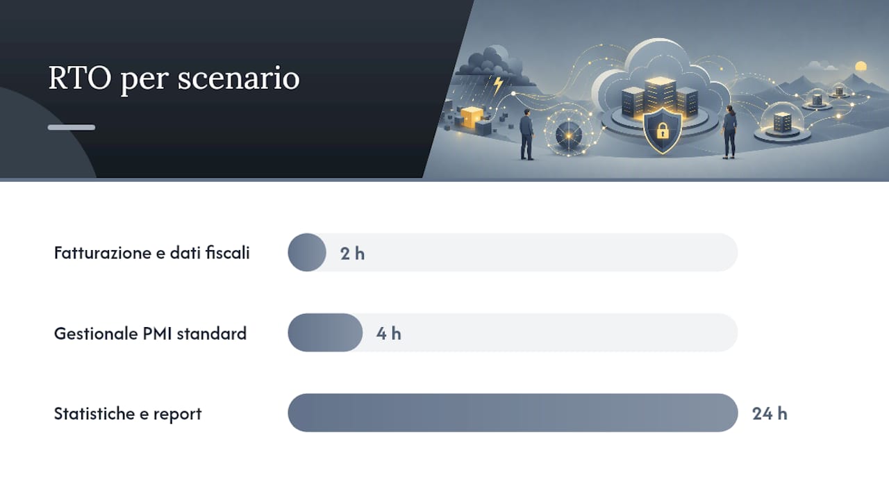 Come progettare la resilienza del gestionale: RTO, RPO e test pratici — overview diagram
