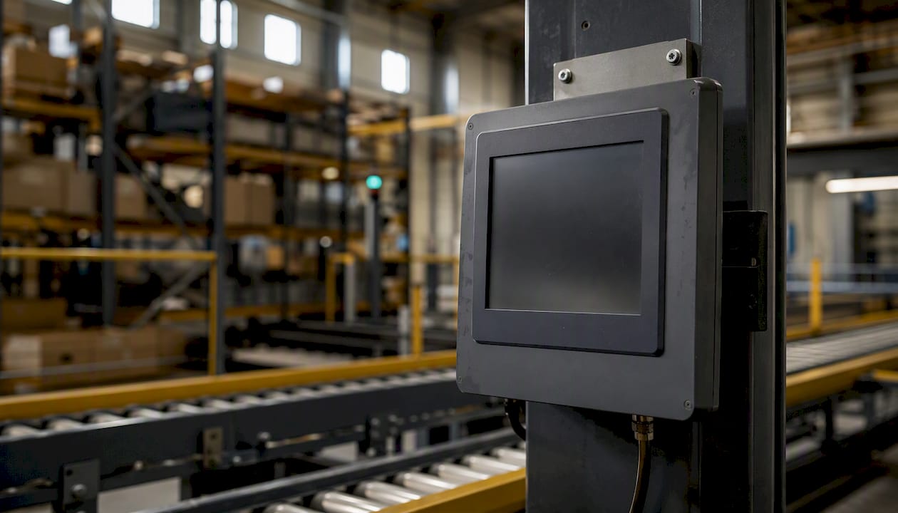 Segnalazione Kanban digitale all’interno del magazzino