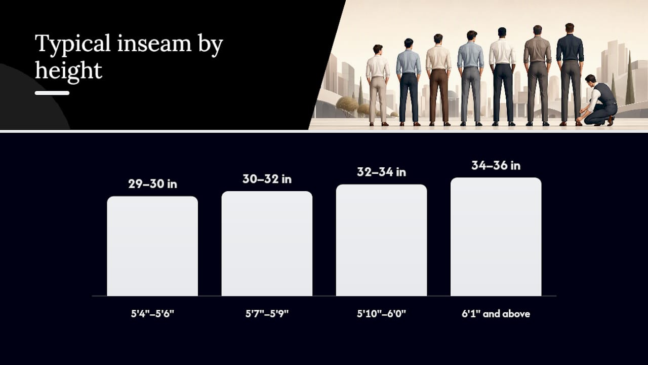 How do you measure inseam and outseam correctly? — overview diagram