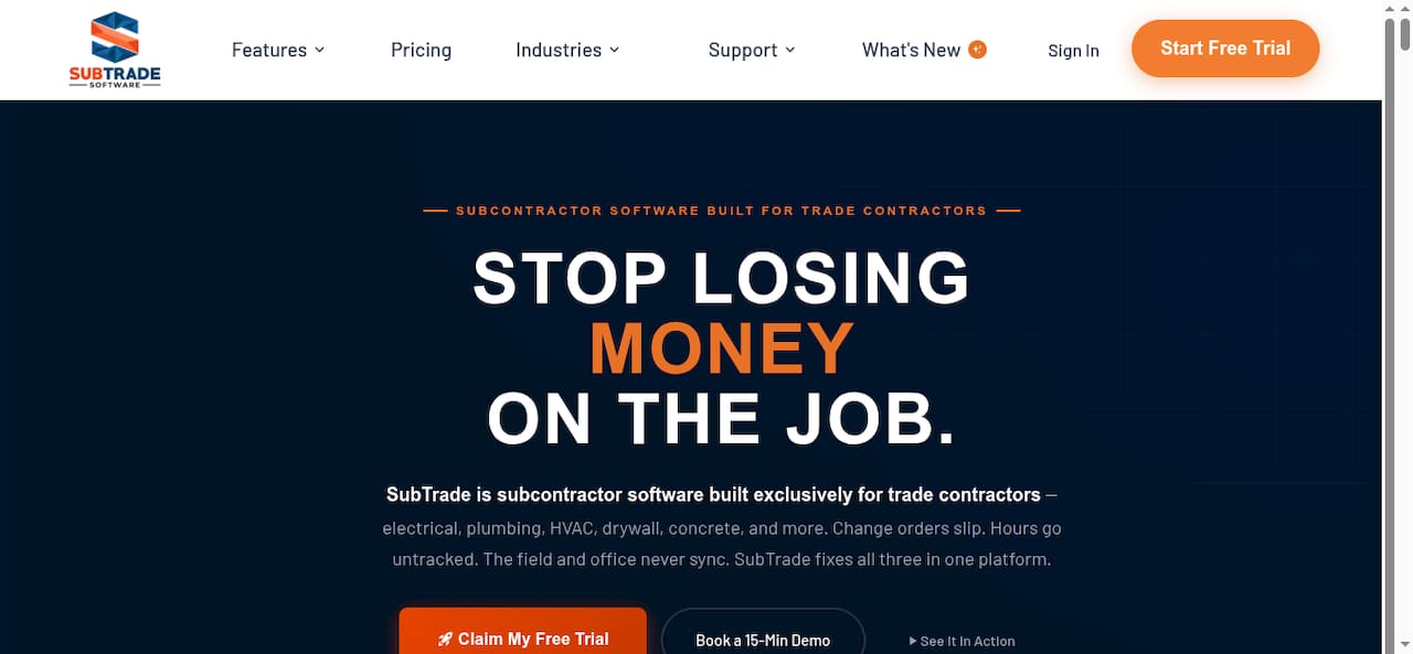 https://subtradesoftware.com