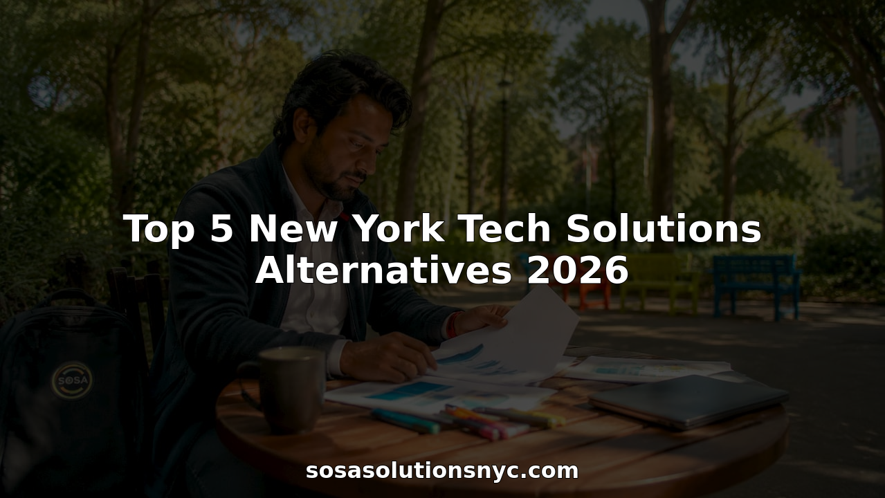 Professional organizing IT proposals in New York office