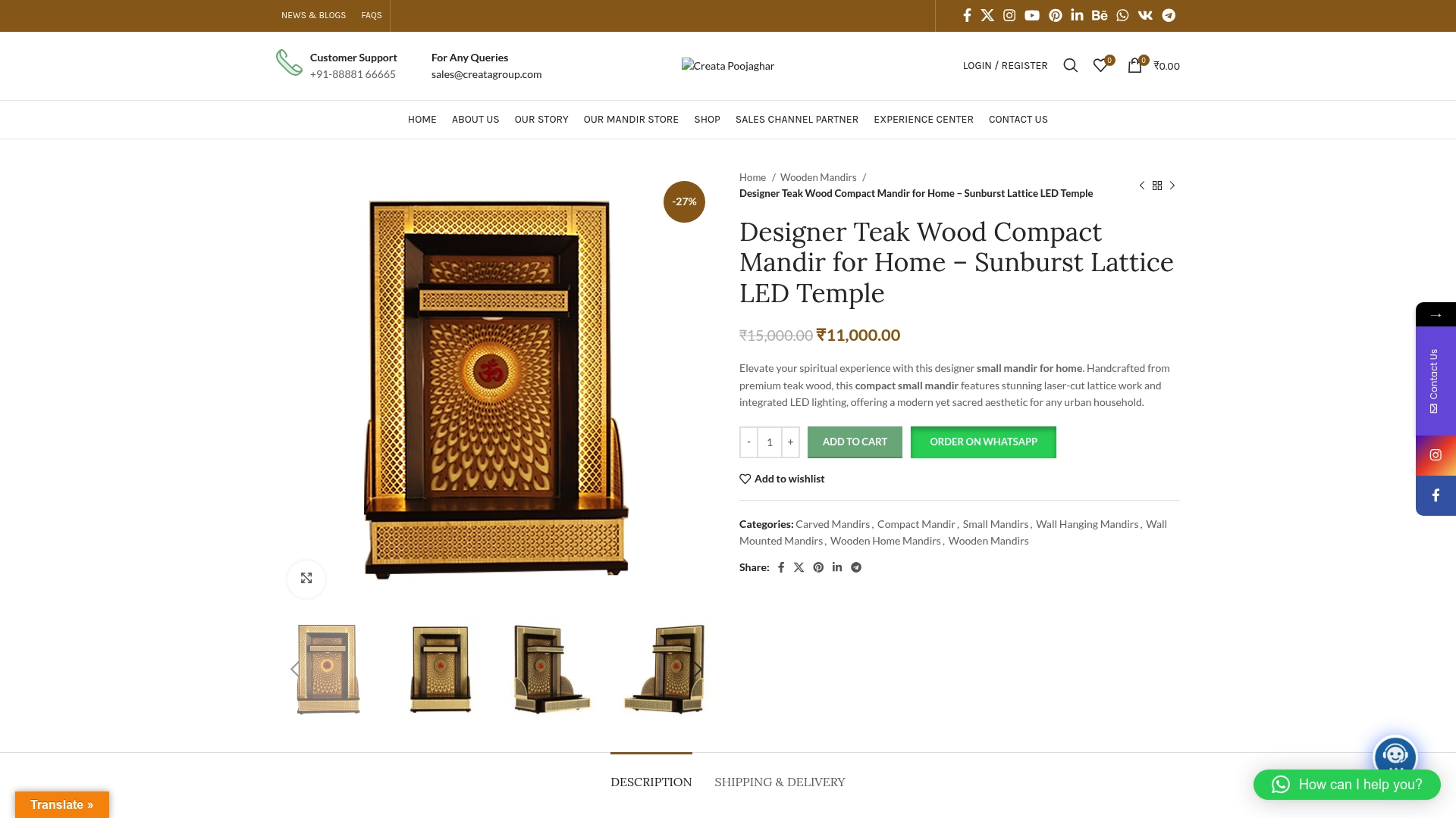 https://creatapoojaghar.com/product/designer-teak-wood-compact-mandir-for-home-sunburst-lattice-led-temple