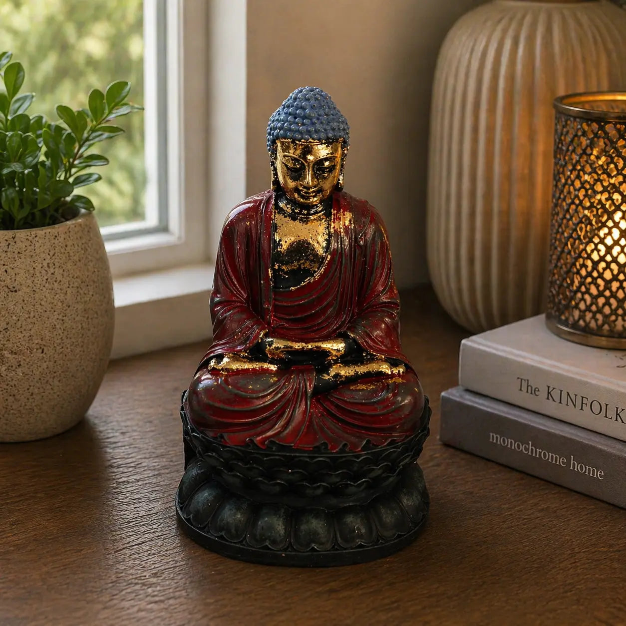 Antique Small Buddha Figurines - Classic Statue