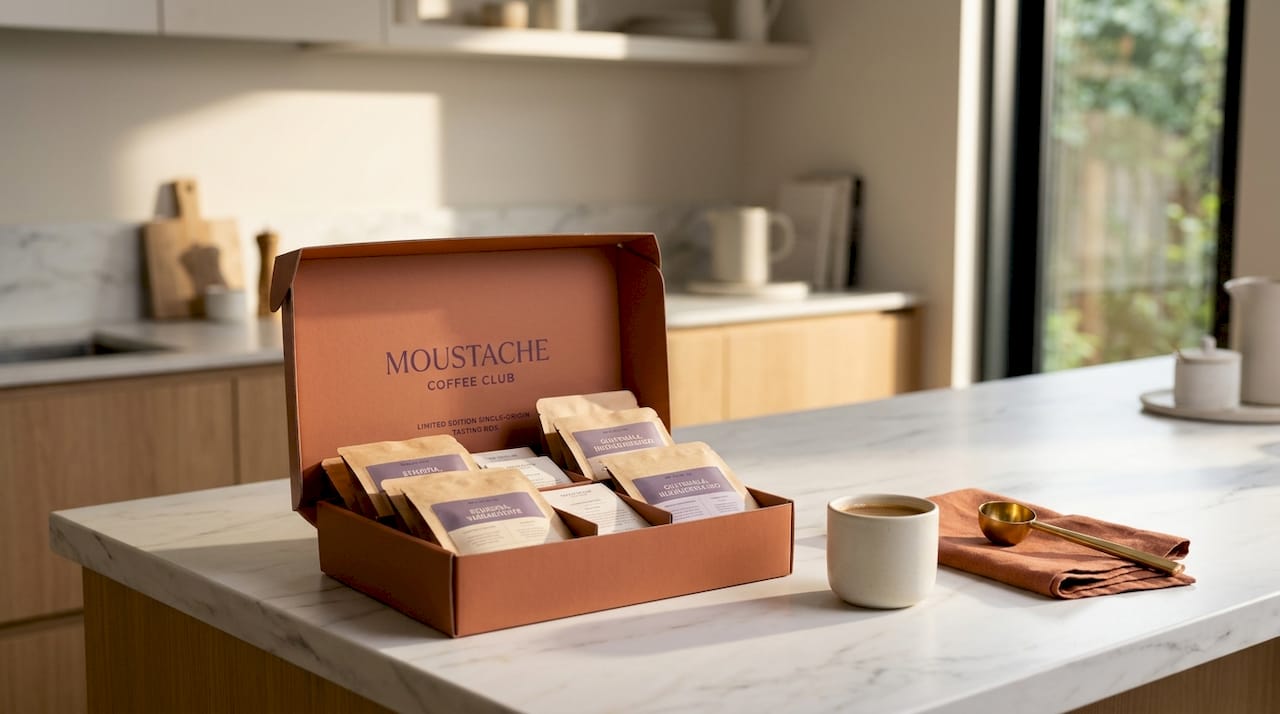 Gifting a Limited Edition Coffee Tasting Box That Wows