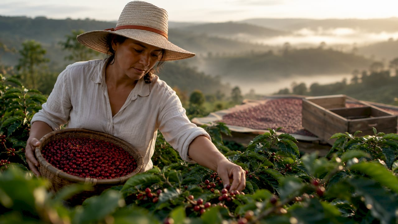 How a Coffee Cherry Becomes a Roasted Bean