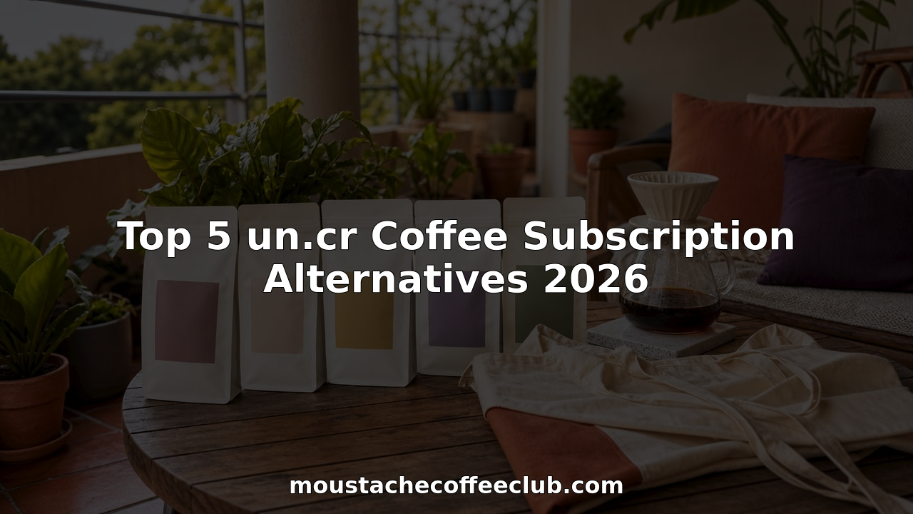 Top 5 un.cr Coffee Subscription Alternatives 2026