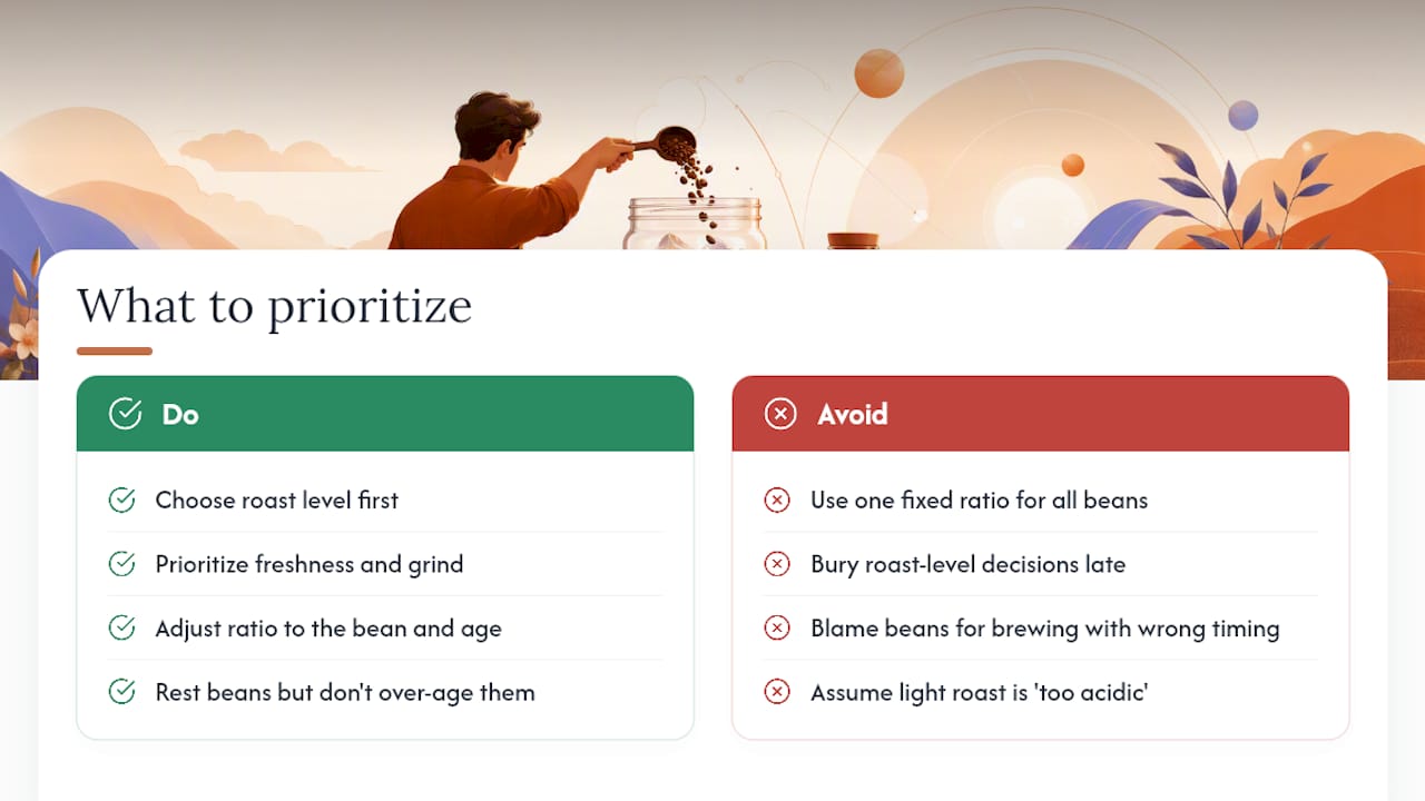 What the Conventional Advice Gets Wrong — overview diagram