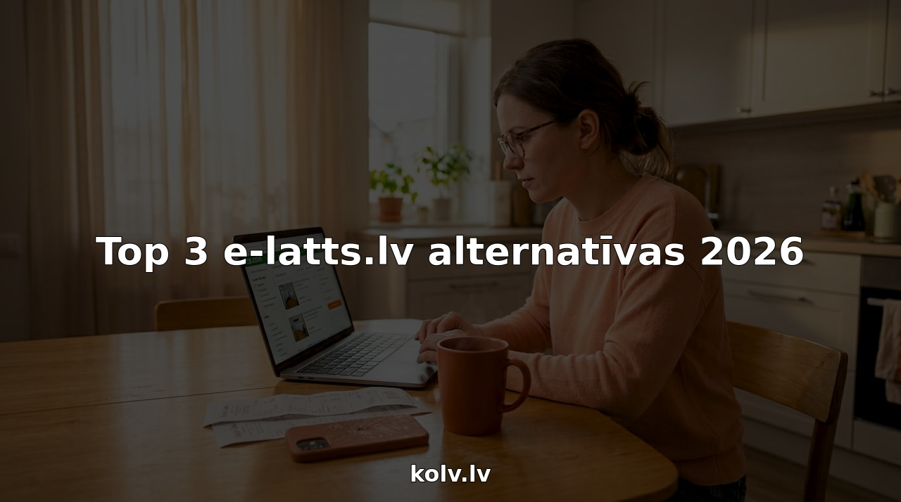 Top 3 e-latts.lv alternatīvas 2026