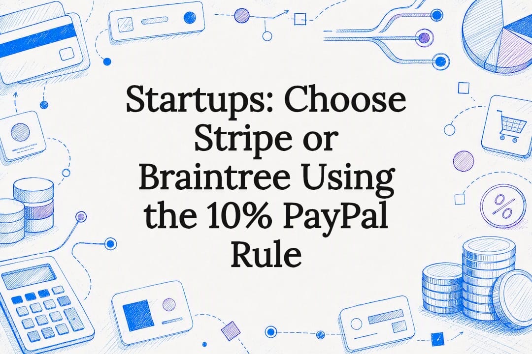 Decorative payment gateway comparison title card
