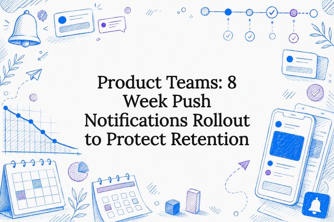 Push notification rollout title card illustration