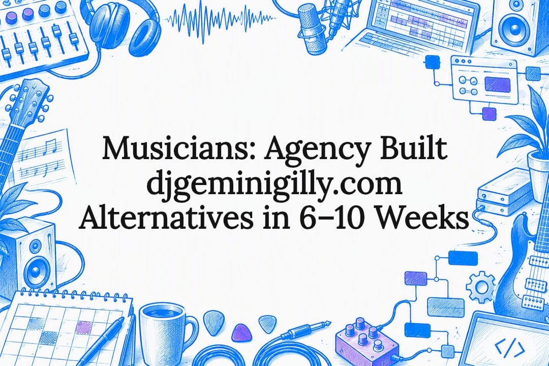 Musician app development alternatives title card