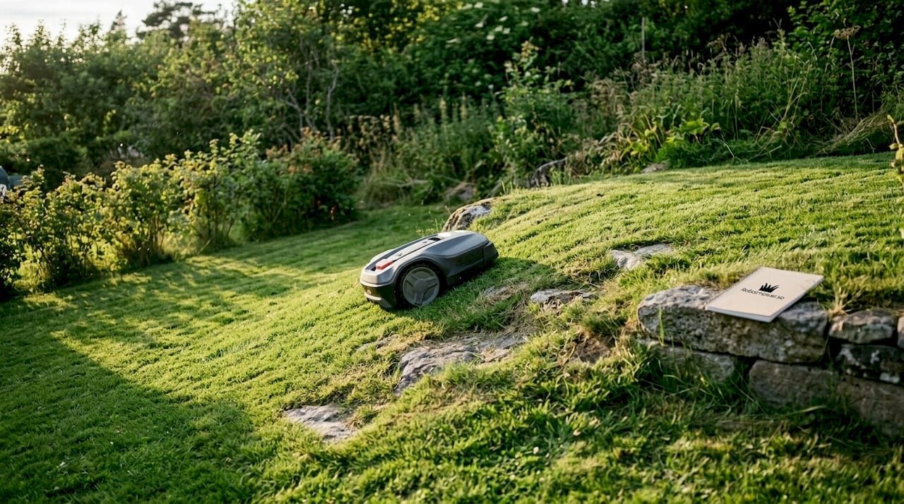 Kärcher RCX 6 – robotgräsklipparen som klarar sluttande trädgårdar