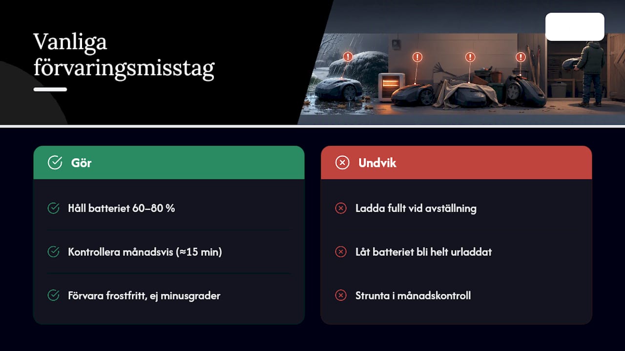 Vad är den vanligaste förvaringsmissen ägare gör? — overview diagram