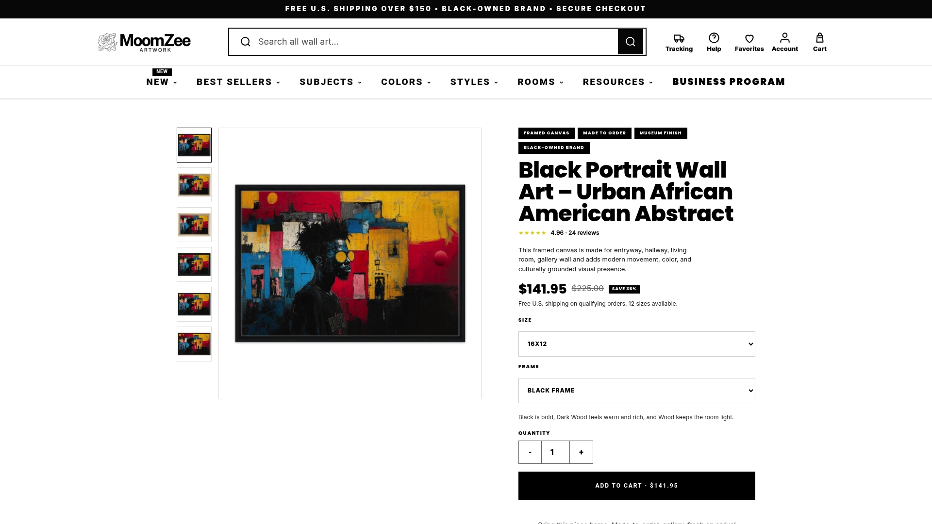 https://moomzee.store/products/abstract-black-portrait-urban-african-american-wall-art