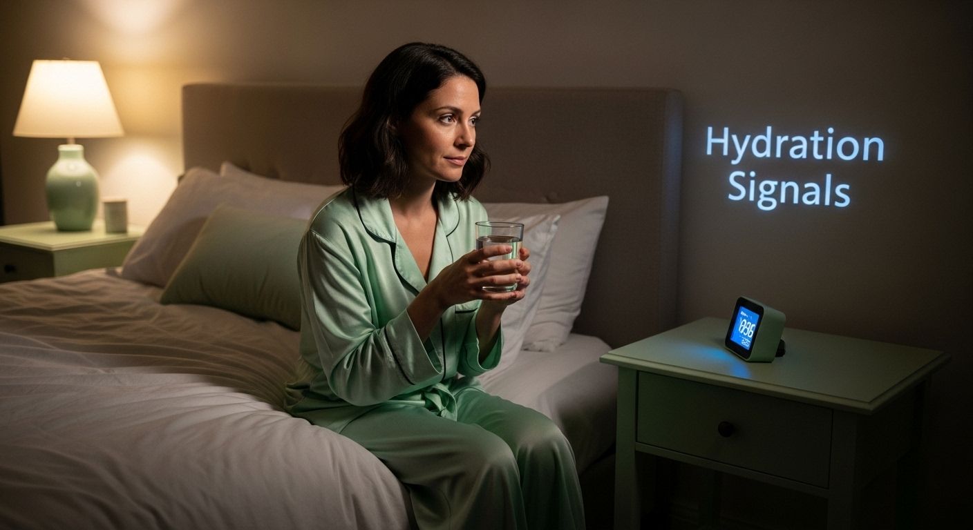 hydration signals nighttime routine
