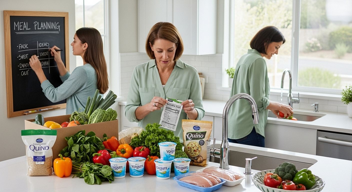 healthy grocery meal planning