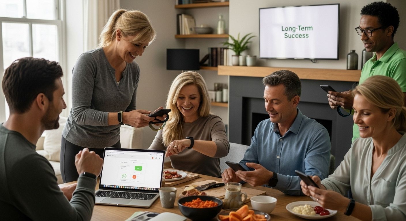 healthy habits, technology, long-term success