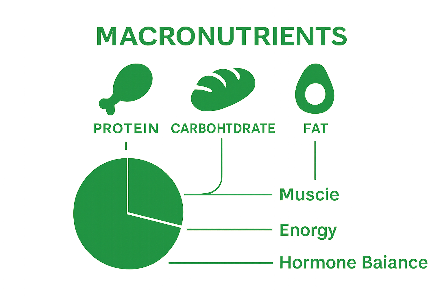 Comparison of protein, carbs, and fats for healthy weight loss