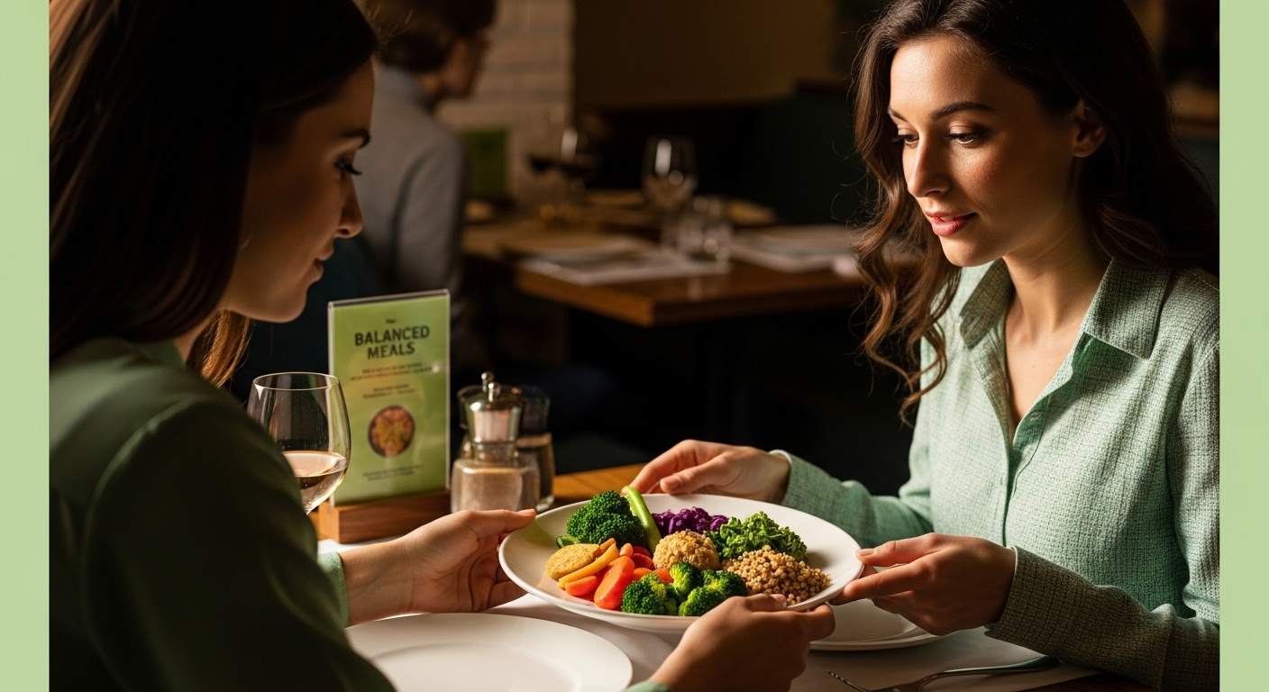 balanced restaurant meals