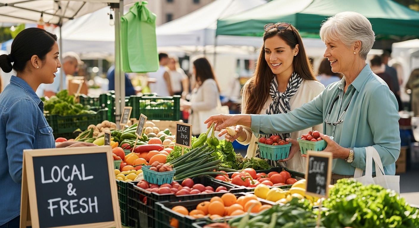 local food market sustainability