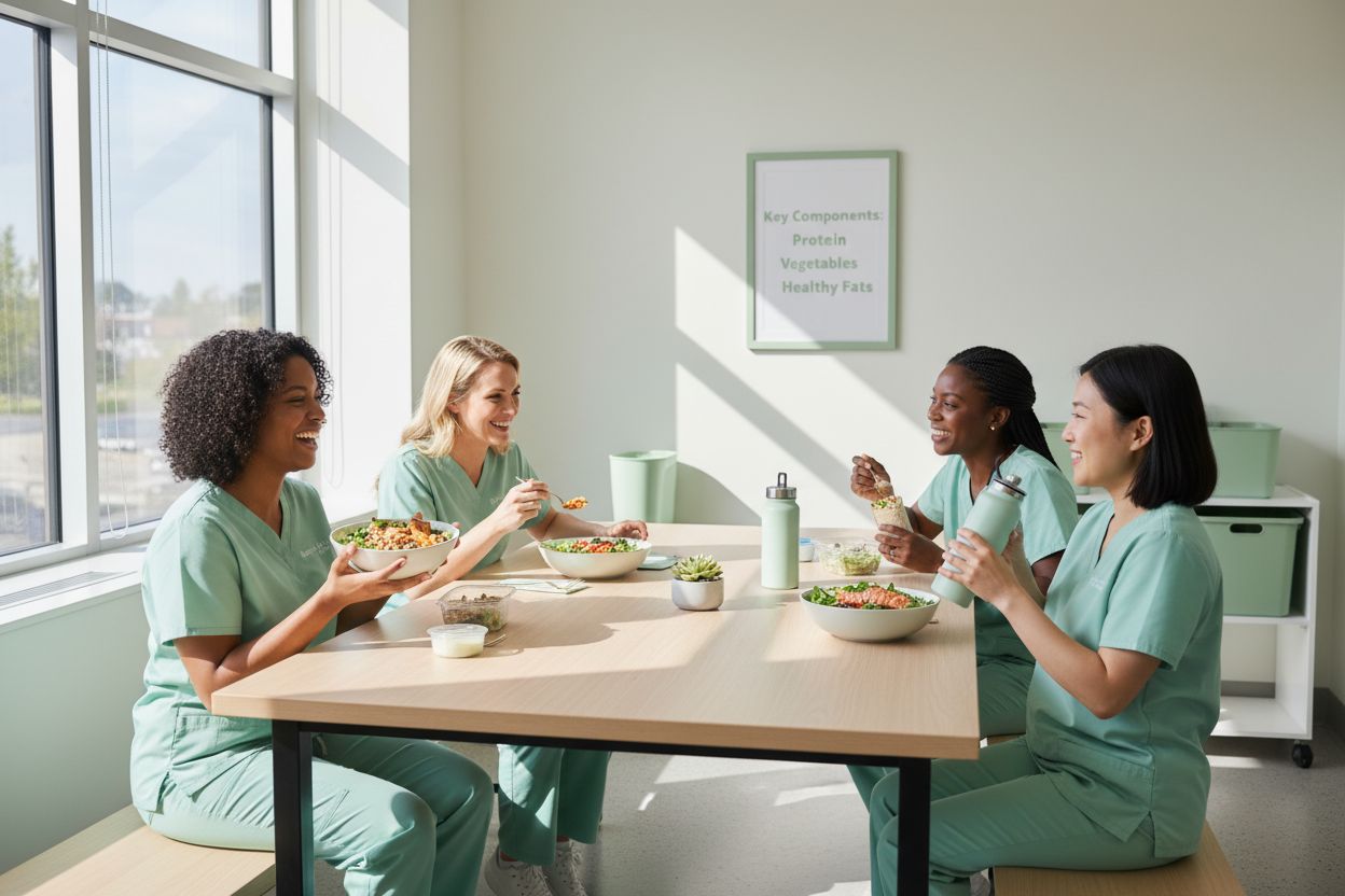 balanced lunch workplace diversity