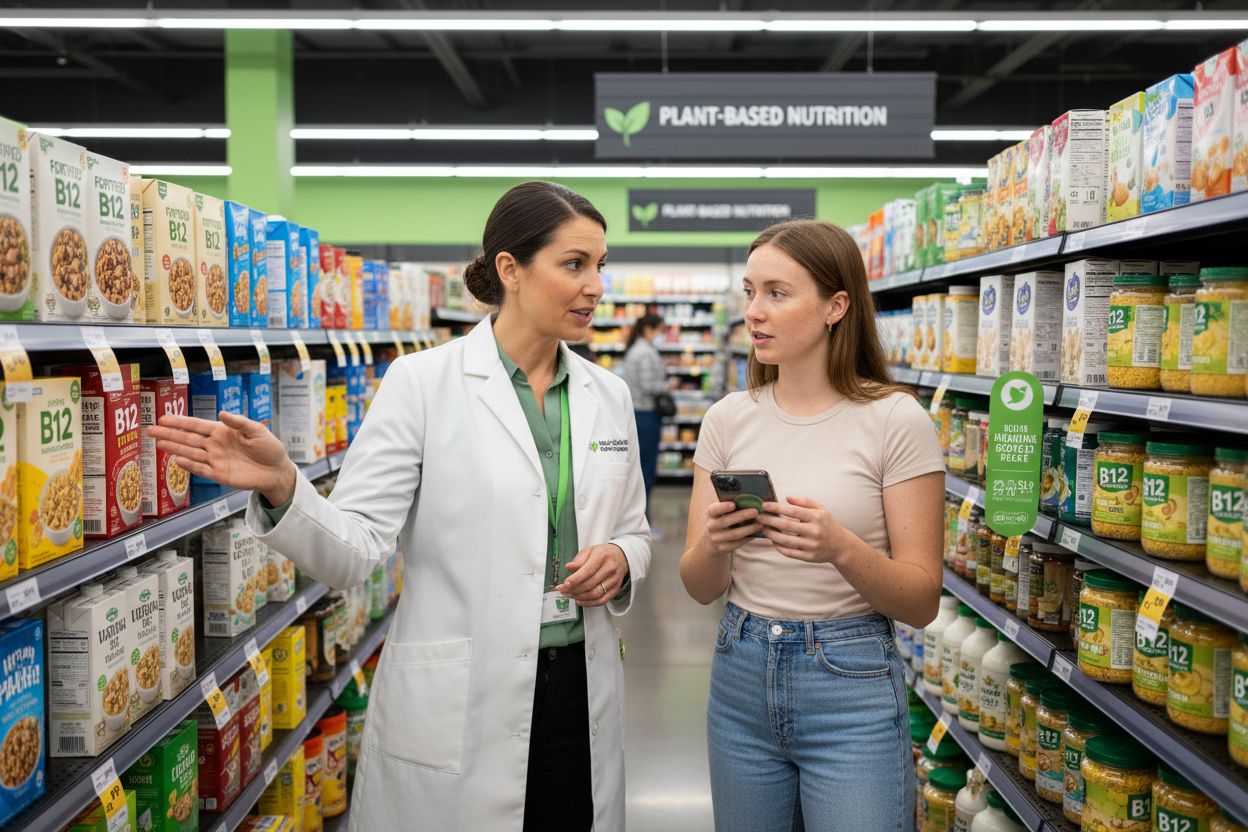 vegan B12 shopping