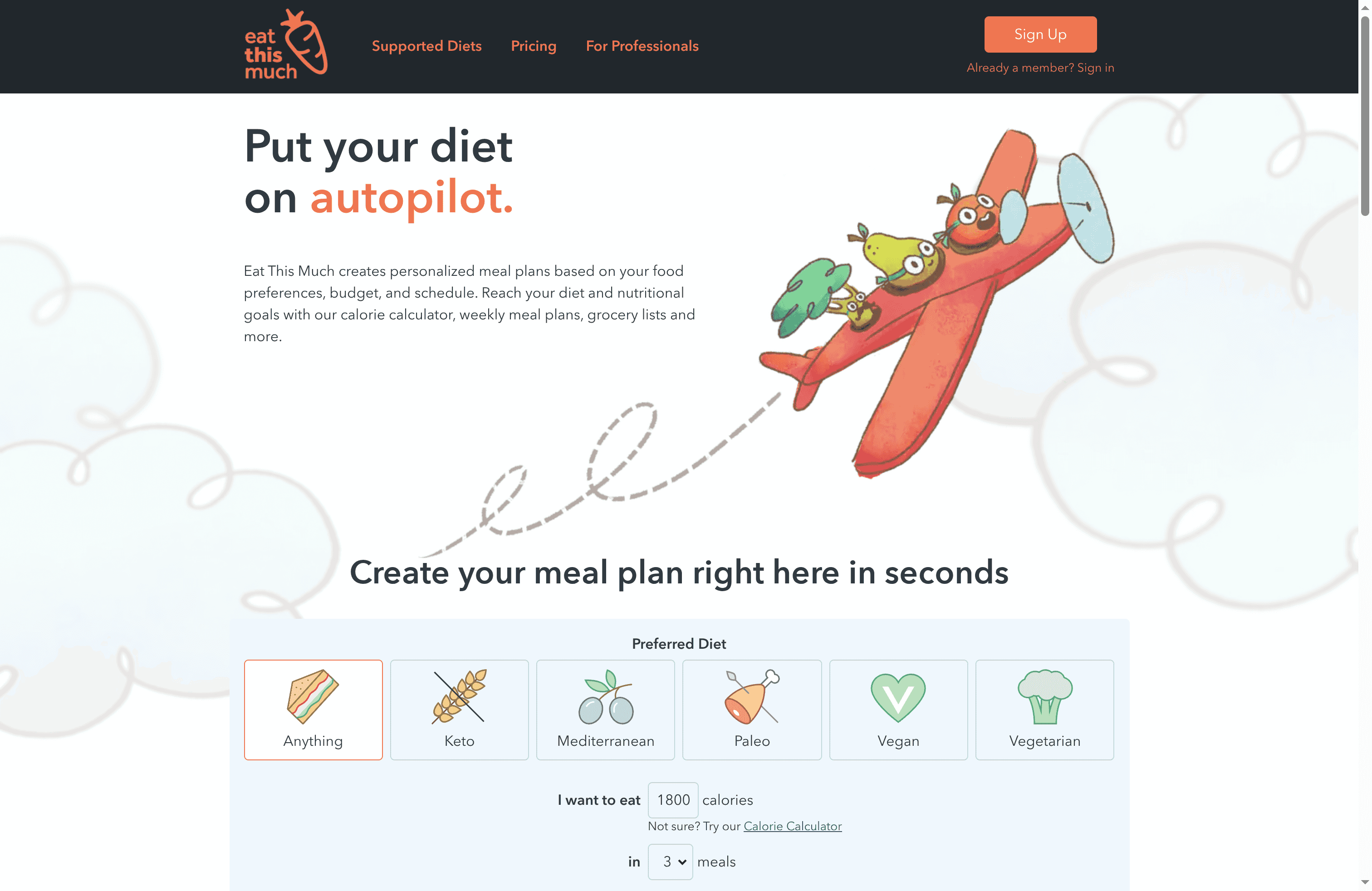 Top Meal Planning Tools for 2025 – Expert Comparison 2 Product Screenshot